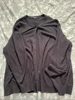 Black cardigan